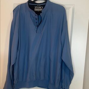 Zero Blue Long Sleeve Blouse